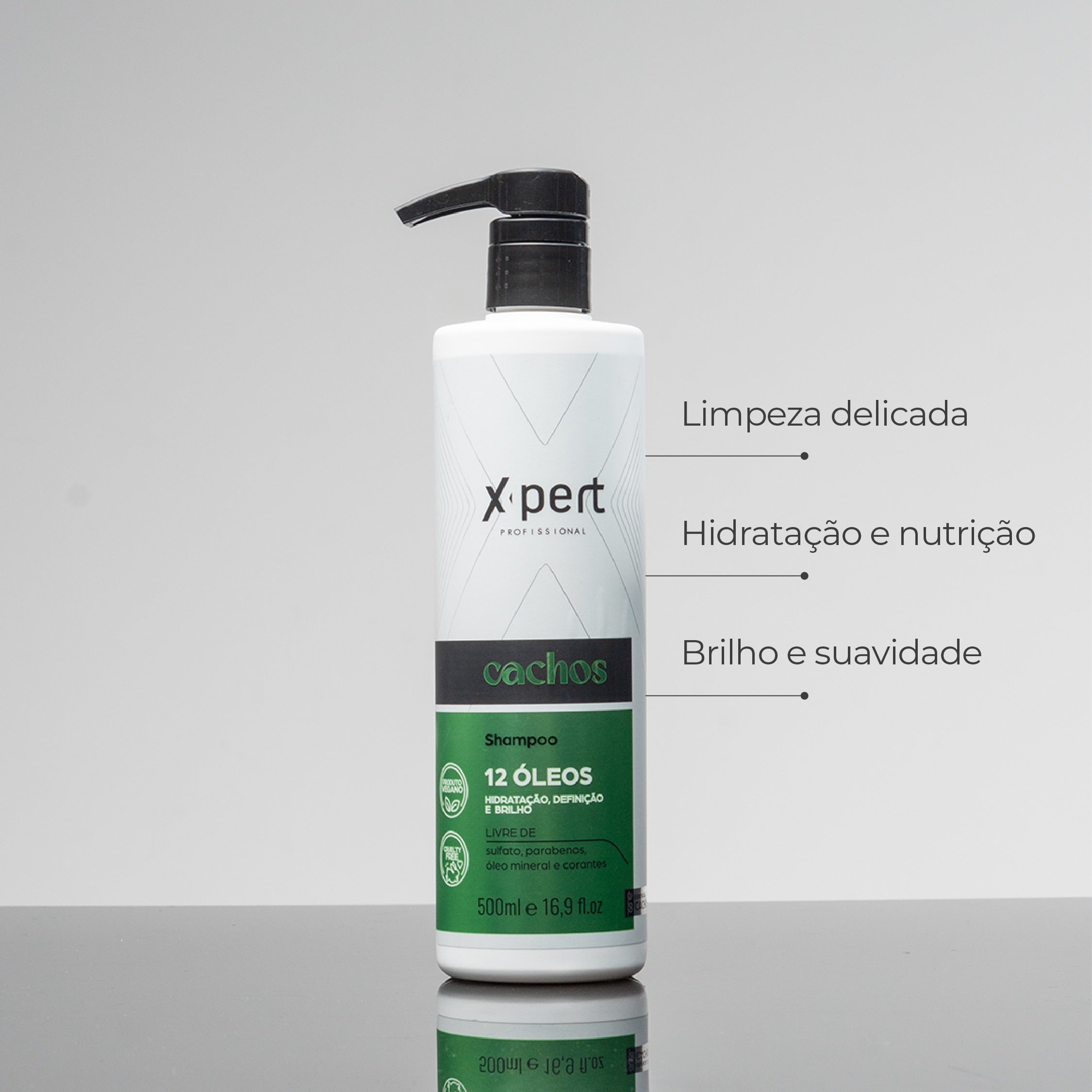 Shampoo Cachos 12 Óleos 500ml