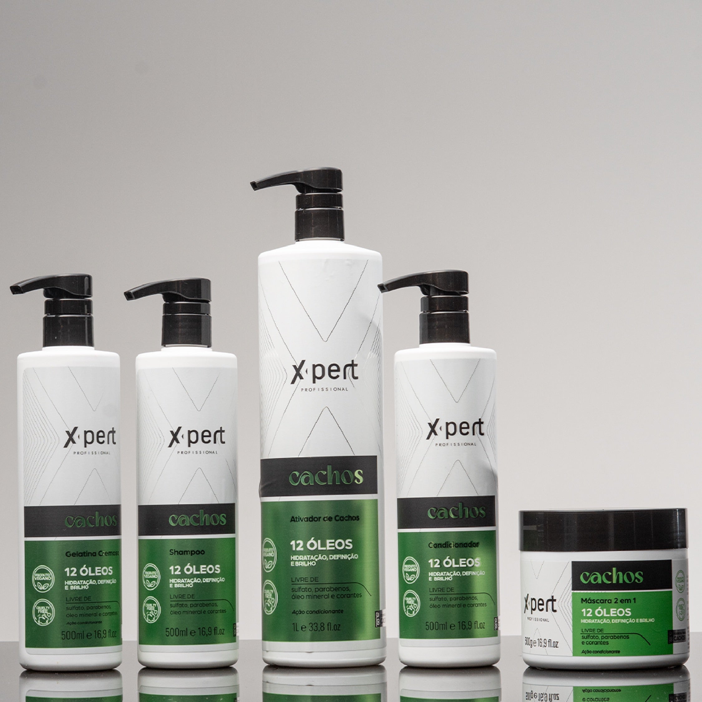 Shampoo Cachos 12 Óleos 500ml – xpert-profissional