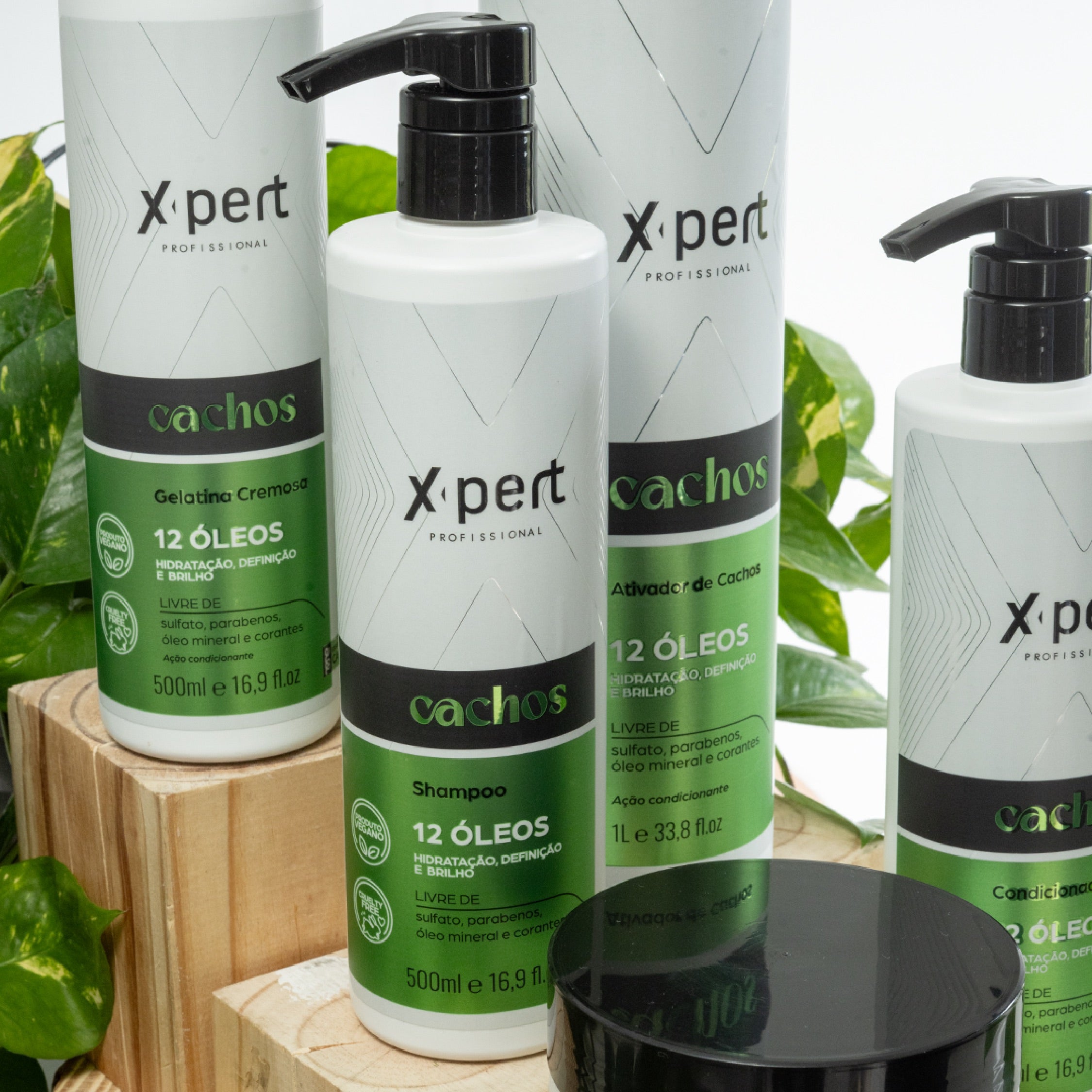 Shampoo Cachos 12 Óleos 500ml