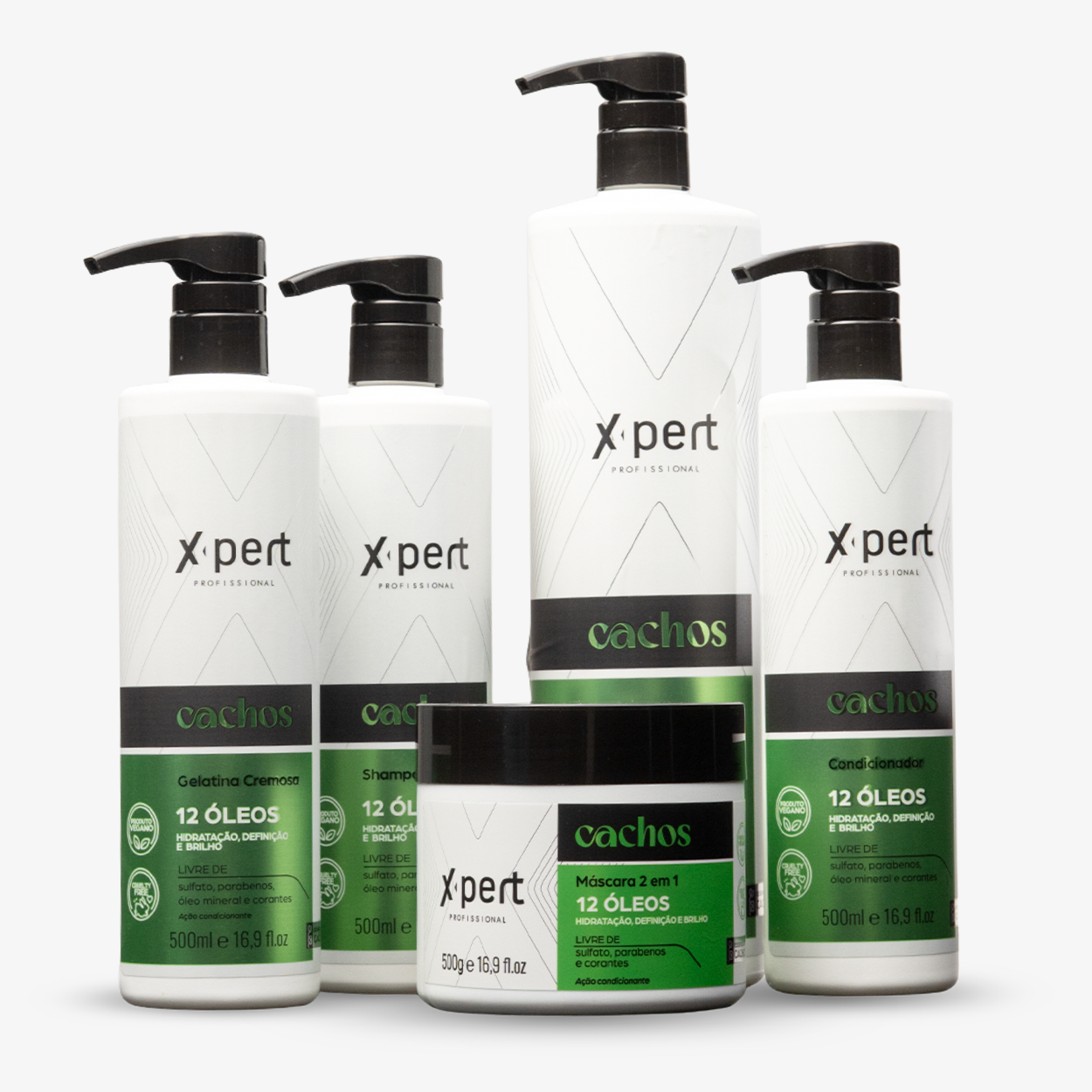 Kit Cachos 12 Óleos Completo